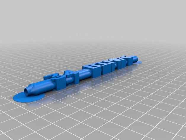 batalhao caneta office personalizado 3D print model - Mito3D