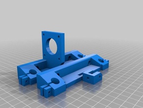 funbot y ekseni motor mount 3d yazıcı parçaları reprap 3d print model - Mito3D