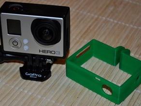 gopro hero3 lightframe camera 3d print model - Mito3D