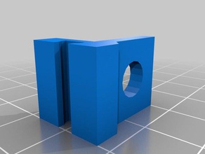 potentiometer holder fischertechnik compatible mechanical toys 3d print model - Mito3D