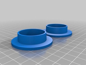 meine angepasste parametrische filament spool-Buchse 38 x 13 3d-Drucker Teile kundengebundene 3d print model - Mito3D