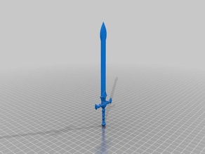 ike ' s Schwert ragnell Spielzeug & Spiele fire emblem smash bros super 3d print model - Mito3D