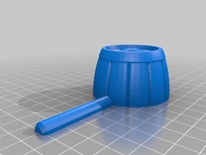 kirby ' s hammer Spielzeug & Spiele kirbys smash bros super 3d print model - Mito3D