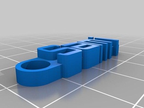 sami Namensschild - Organisation kundengebundene 3d print model - Mito3D