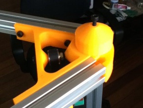 kossel mini vértice do topo da polia, tensionador Impressora 3d de peças 3d print model - Mito3D