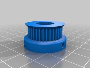 gt2 timing belt cog printer epson 2170 paper feed bar diydtg 3d parts customized 3d print model - Mito3D