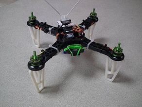 drone train d'atterrissage 8cm Imprimante 3d accessoires 3d print model - Mito3D
