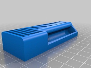 usb stick sd card holder 10 organization customized 3d print model - Mito3D