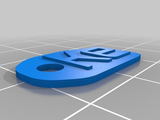 my customized josephs key fob accessories 3D print model - Mito3D