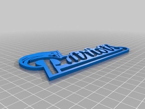 ne patriots - proudly made usa keychains new england 3d print model - Mito3D
