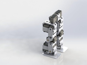 geändert bioloid Klammern in der Robotik dynamixel 3d print model - Mito3D