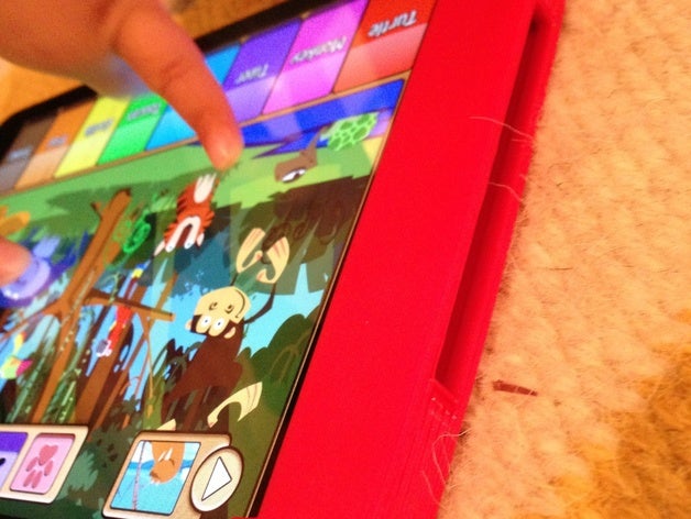 criança-prova ipad mini botão bloqueador tablet 3D print model - Mito3D