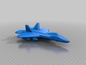 f-22 raptor araç jet uçak 3d print model - Mito3D
