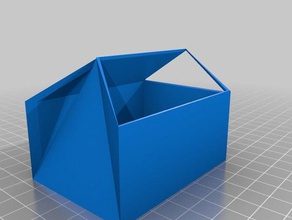 cube illusion sculptures 3d printing art model sculpture 3d print model - Mito3D