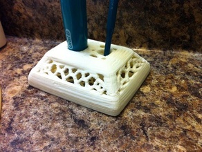 oral b toothbrush holder 3d print model - Mito3D
