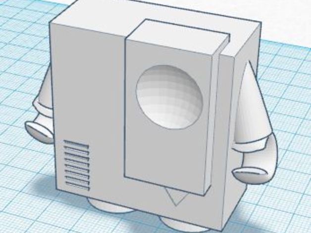 Roboter 3d-drucken 3d Niedlich Modell techology - Spielzeug vinyl 3D print model - Mito3D