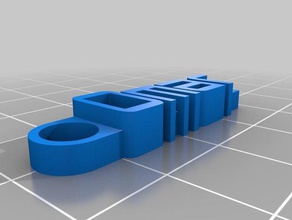 Ömer organizasyon özelleştirilmiş 3d print model - Mito3D