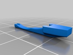 bullone soggiorno mini balestra giochi freccia clip keeper 3d print model - Mito3D