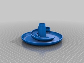 marble run spiral base 3d printing educational fun kids toy 3d print model - Mito3D