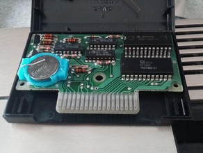 cr2032 battery holder ti-99 4a mini memory command module electronics 3d print model - Mito3D
