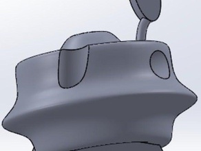 yankee doodle titular de un lápiz organización 3d print model - Mito3D
