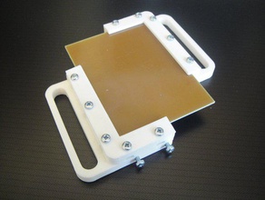 Leiterplatten-Bearbeitung vise Maschine tools circuit board Klemme bohren - Elektronik Halter Fräsen mount nützlich 3d print model - Mito3D