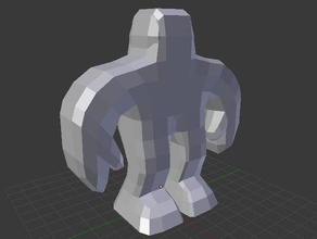 figure 3d printing action prop standbeeld 3d print model - Mito3D