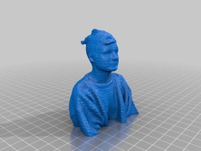 alanna de digitalização 3d varreduras réplicas 3dscan pessoa skanect 3d print model - Mito3D