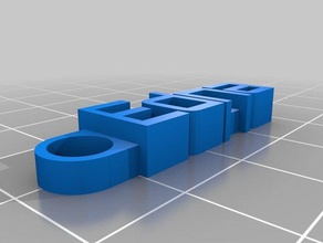 edna plana organización personalizado 3d print model - Mito3D