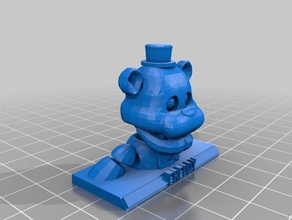 freddy busto props el cinco noches en freddys 3d print model - Mito3D