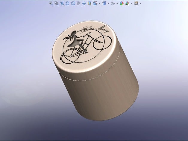 balde de pseudo-secreta mecanismo abertura os acessórios destinatário 3D print model - Mito3D