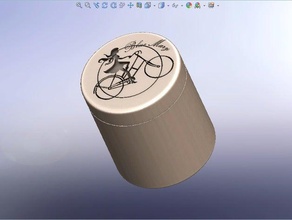 cubo de pseudo-secreto mecanismo apertura accesorios destinatario 3d print model - Mito3D
