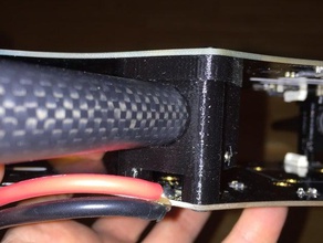 16mm giro boom mount sostituire dji bracci in plastica il blocco morsetto la scoperta multirotor quadcopter tbs 3d print model - Mito3D