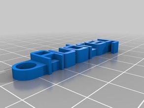 audrey 1 organización personalizado 3d print model - Mito3D