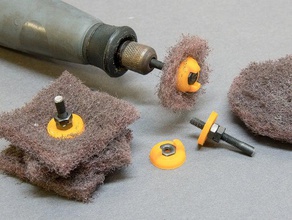 dremel pad holder machine tools abrasive accessory attachment dremel polish polishing rotary sanding tool