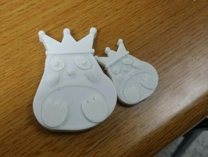 manchot empereur Imprimante 3d accessoires animal animaux pingouin 3d print model - Mito3D