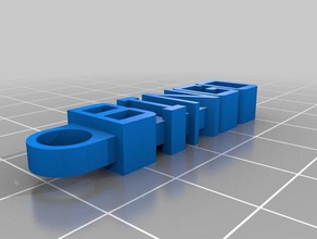 bingo chaveiro organização personalizado 3d print model - Mito3D