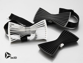 papillon 01 - tv accessori cravatta a farfalla moda 3d print model - Mito3D