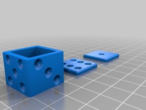 dice gaming 3d print model - Mito3D