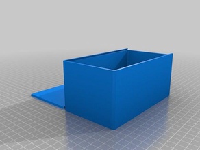 90 w x 160 l 70 h - glissement de la boîte porte-outils & boîtes personnalisé 3d print model - Mito3D