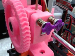 prusa coupler helper print screw 3d print model - Mito3D