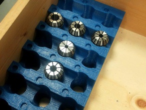 portapinze er16 - collet portaherramientas y cajas pinze 3d print model - Mito3D