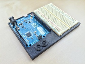 arduino leonardo breadboard l'elettronica prototipazione 3d print model - Mito3D