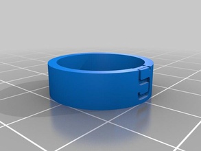 f anéis personalizado 3d print model - Mito3D