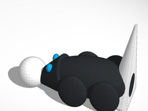 fofo gambá a arte animais elskunky skunk 3d print model - Mito3D