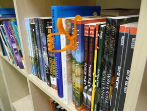 book mark library shelf attention seeker office bookmark 3d print model - Mito3D