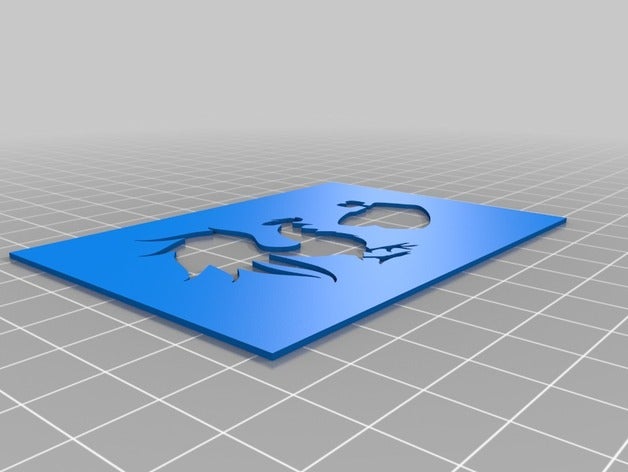 el gallo de oro los dientes la plantilla herramientas del arte personalizado 3D print model - Mito3D