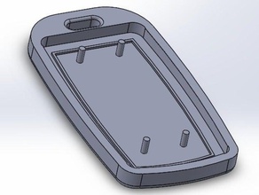 car remote back automotive replacement 3d print model - Mito3D