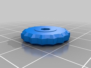 bouton hex des outils à main personnalisé 3d print model - Mito3D