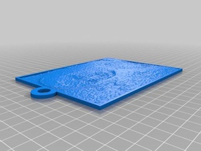 mona lisa lithopane 2d art personnalisé 3d print model - Mito3D